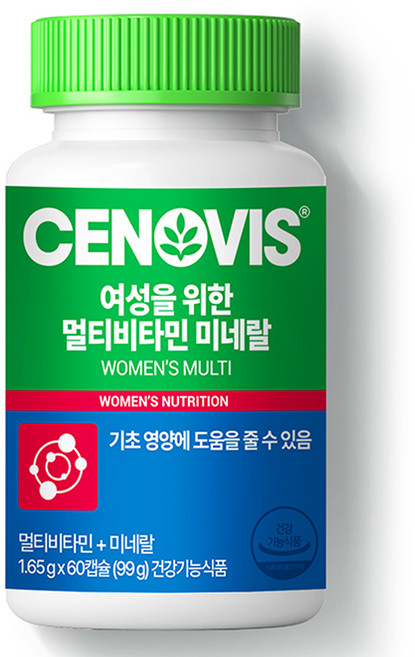 세노비스 여성용 멀티비타민미네랄, 60정, 1개