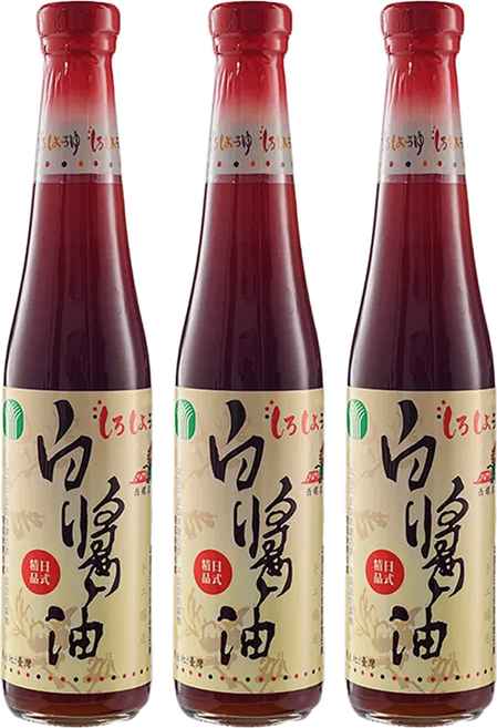西螺鎮農會 白醬油, 400ml, 3瓶
