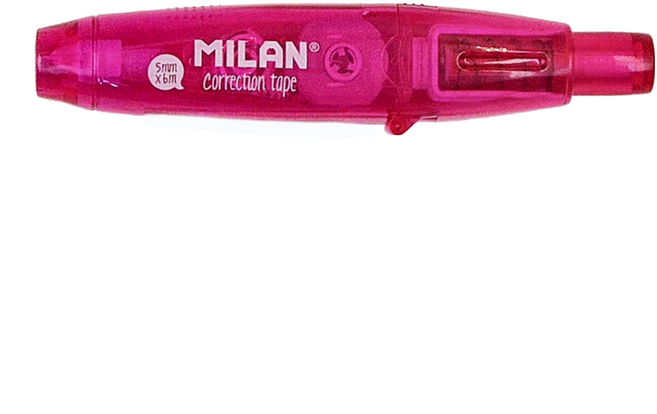 MILAN 繽紛果凍修正帶 5mm x 6m, 顏色隨機, 1個