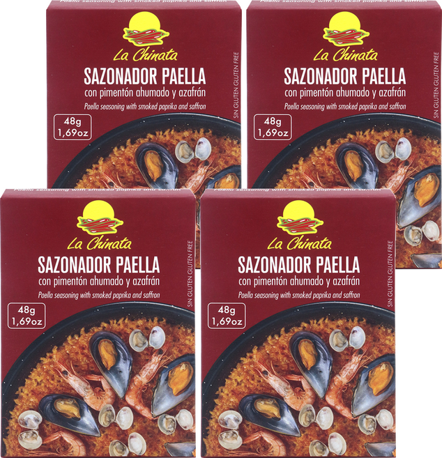 라치나타 빠에야 시즈닝 4p, 48g, 4개