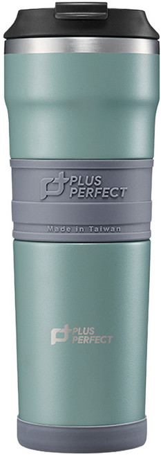 PLUS PERFECT 理想 極緻316咖啡隨身杯, 1個, 莫蘭迪綠, 680cc