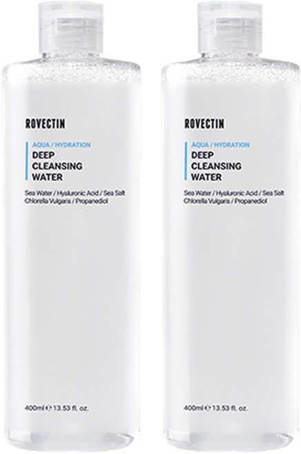 ROVECTIN 水潤深層卸妝水, 400ml, 2個