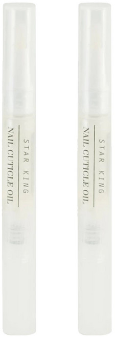 STAR KING 星之冠 祕密花園指緣油營養筆 茉莉, 5ml, 2瓶