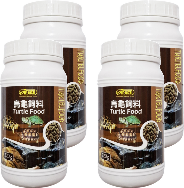 ISTA 伊士達 烏龜飼料 I-332, 220g, 4罐