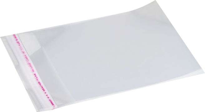 咪咪購物 OPP自黏袋 平刀, 8 x 12cm, 100個, 10包