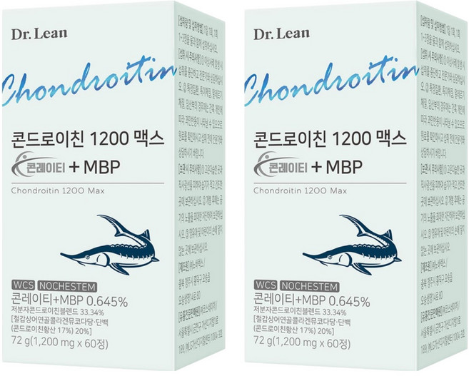 닥터린 콘드로이친 1200 맥스, 60정, 2개