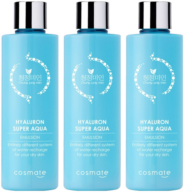 청정미인 히아루론 대용량 에멀전, 300g, 3개