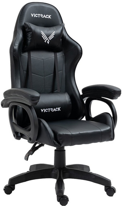 빅트랙 베이직 게이밍 의자 A-01, 블랙