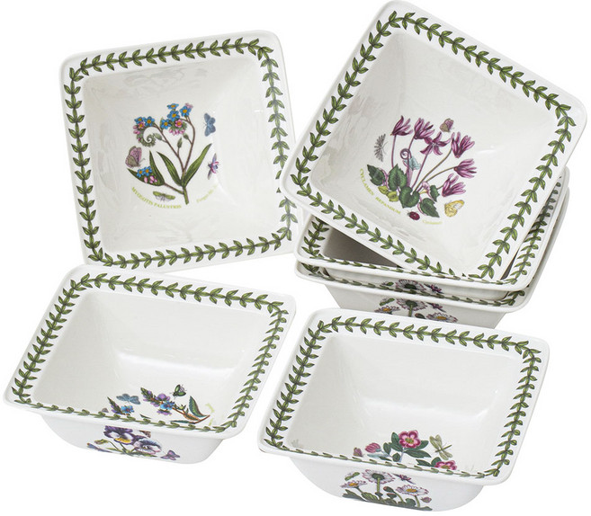 포트메리온 보타닉 가든 사각볼 16.5cm, 혼합색상, 6개