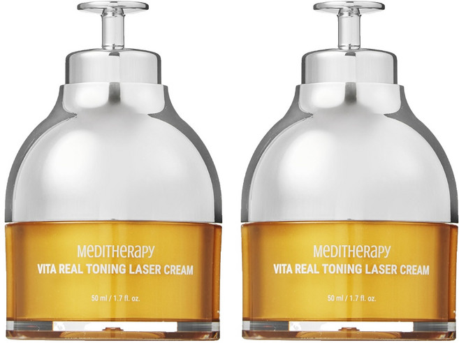 MeDITHeRaPy Vita Real 淡斑雷射霜, 2個, 50ml
