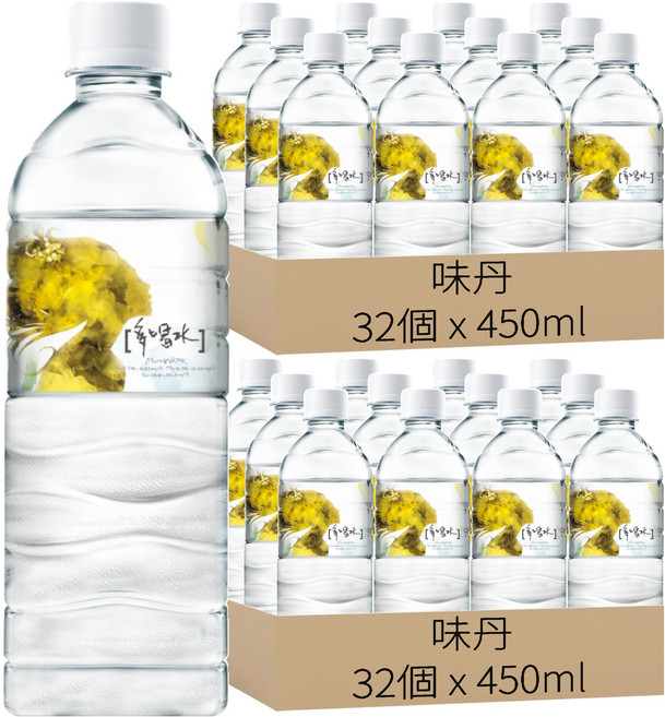 多喝水 飲用水 款式隨機, 450ml, 64瓶