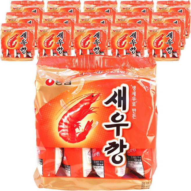 새우깡, 120g, 16개