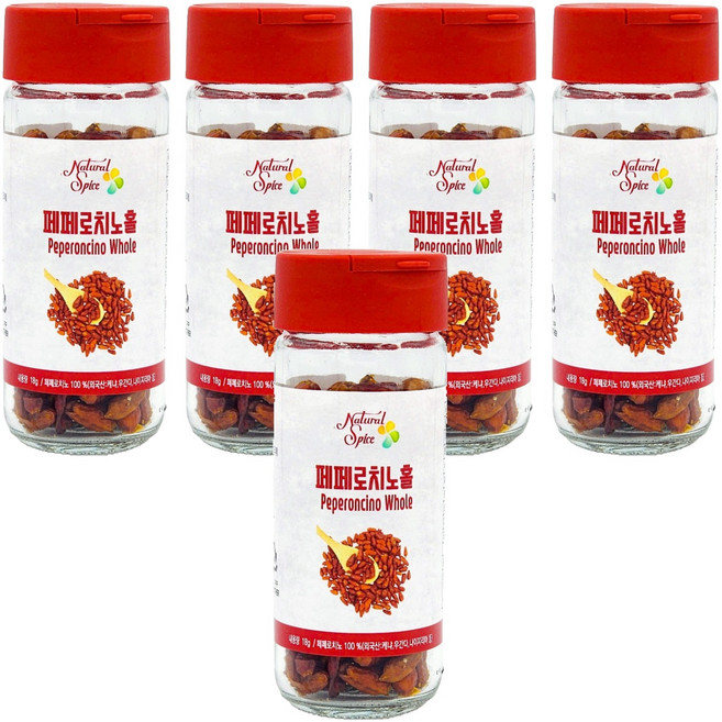 내츄럴스파이스 페페로치노 홀, 18g, 5개