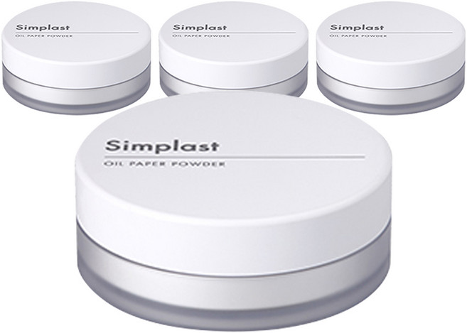 토니모리 심플라스트 기름종이 파우더 9g, 4개