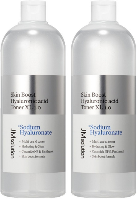 제이엠솔루션 스킨 부스트 히알루로닉애씨드 토너 엑스라지 1, 600ml, 2개