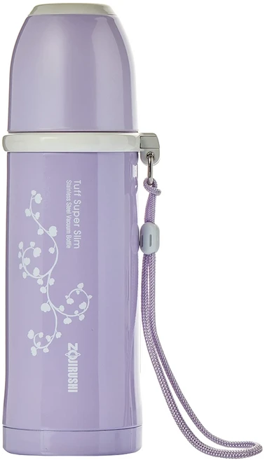 ZOJIRUSHI 象印 不鏽鋼保溫瓶 SS-PC20, 羅蘭紫, 200ml, 1個