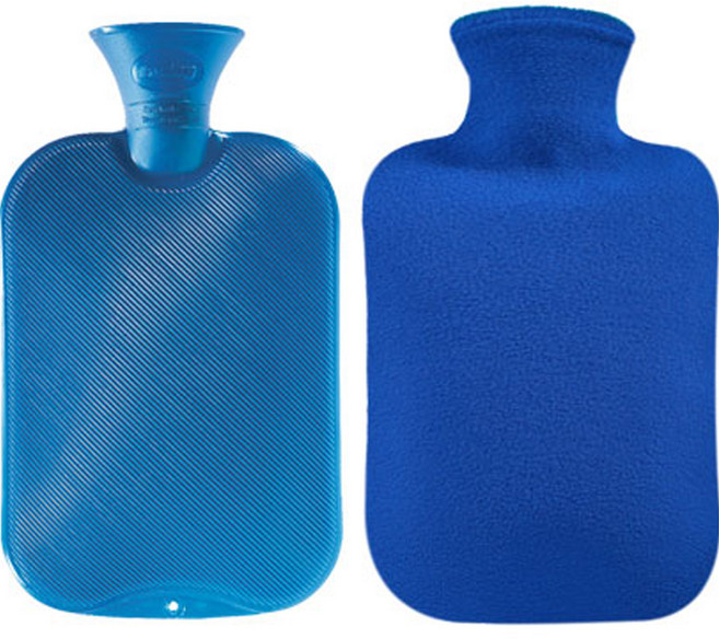 파쉬 양면빗살 핫팩 물주머니 2L 랜덤 발송 + 도톰폴리커버 블루, 1세트