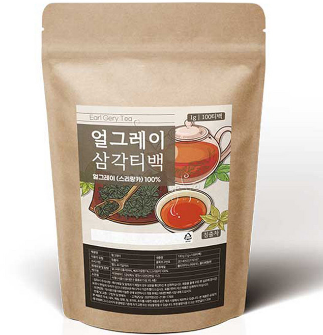 조은약초 얼그레이 삼각티백, 1g, 100개입, 1개