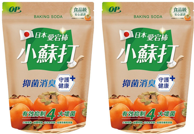 OP 日本愛宕柿小蘇打, 1kg, 2包