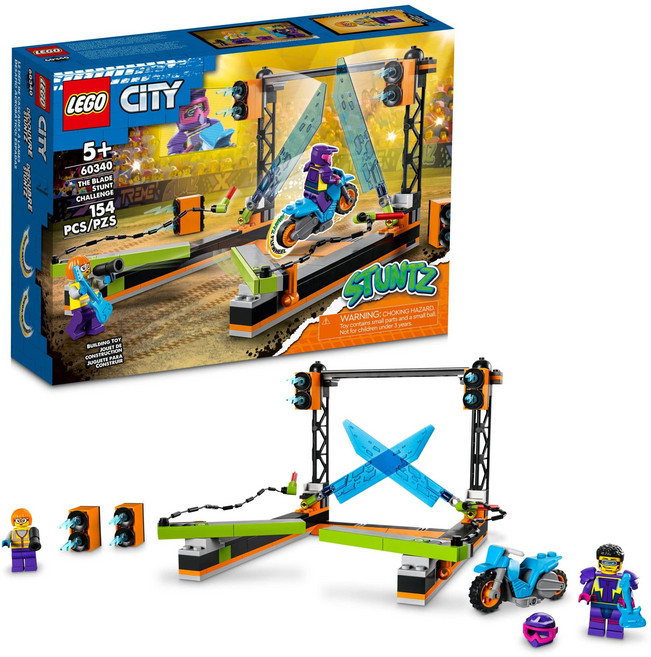 LEGO 60340 城市系列, 刀鋒特技挑戰組 The Blade Stunt Challenge, 1盒
