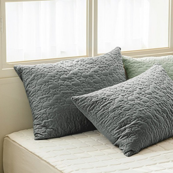 더자리 항균 마이크로 누빔 베개커버