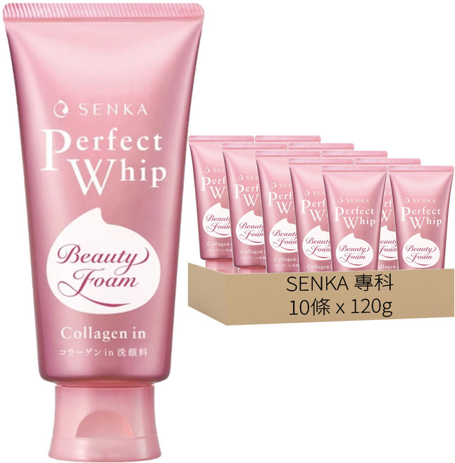 SENKA 專科 超微米彈潤潔顏乳, 120g, 10條