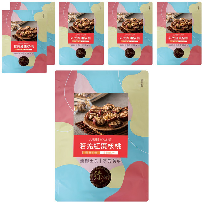 臻御行 若羌紅棗核桃, 6個, 150g