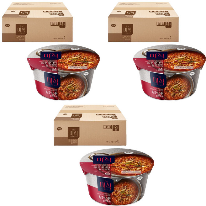 The Mishik 匠人 辣味碗麵 106g, 36入