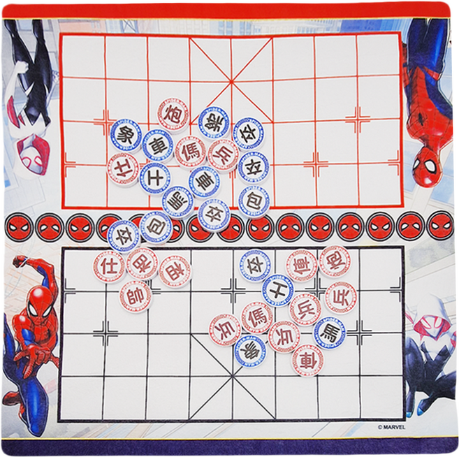 MARVEL 漫威 SPIDER-MAN 蜘蛛人 聰明玩象棋, 漫威蜘蛛人 多色, 1組