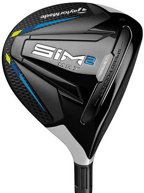 테일러메이드 남성용 페어웨이우드 SIM2 MAX, SR, 15도