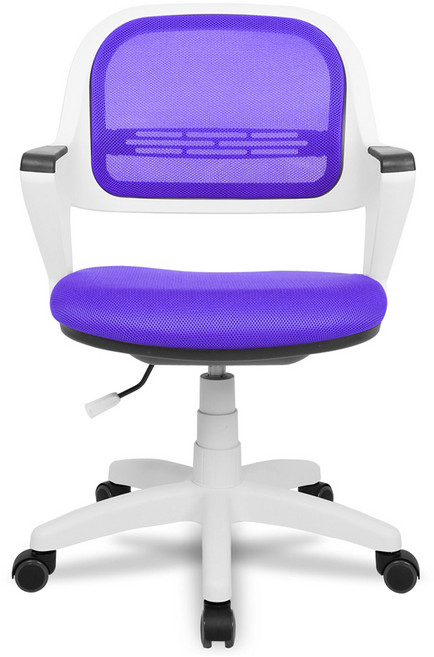 체어포커스 화이트바디 메쉬 알라딘의자 AL-360, 바이올렛
