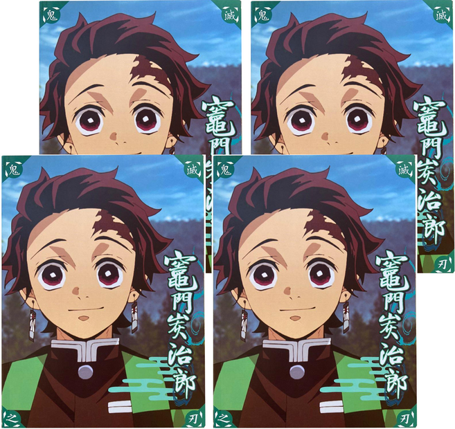 MUSE 木棉花 DEMON SLAYER 鬼滅之刃 25K加厚定頁筆記, 顏色隨機, 4本