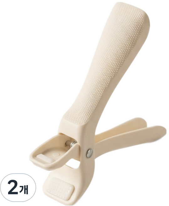 라임리빙 미끄럼 방지 냄비 집게 화이트, 2개