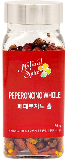 내츄럴스파이스 페페로치노 홀, 34g, 1개