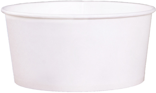 샘솟는컵 무지 종이그릇 12.5 x 6 cm, 800개입, 1개