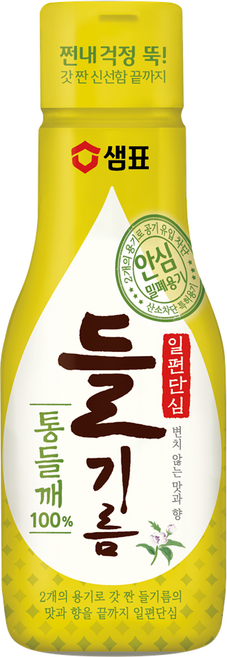샘표 일편단심 통들깨 들기름, 200ml, 1개