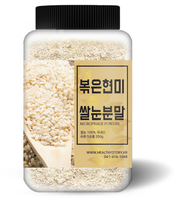 건강스토리 현미쌀눈 볶음 분말, 350g, 1개