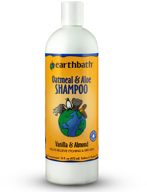 얼스배스 오트밀 & 알로에 반려동물샴푸, 472ml, 1개입, 1개