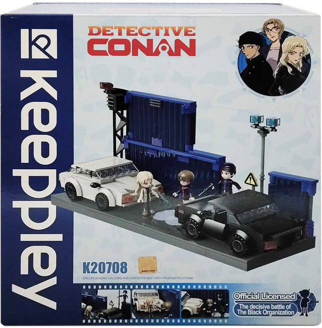KEEPPLAY 奇妙積木 場景系列 名偵探柯南 黑暗組織交戰, 1個