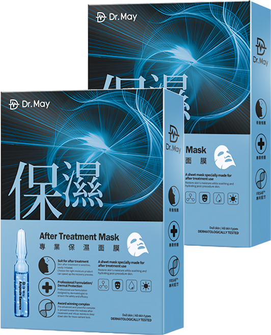Dr.May 美博士 專業保濕面膜, 4片, 2盒