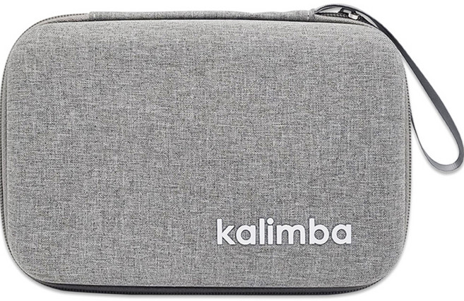 더이안 칼림바 하드 케이스 회색, 1개