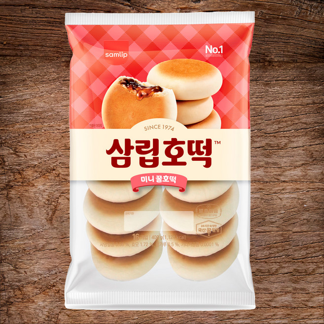 삼립 미니 꿀호떡, 400g, 1개입, 1개
