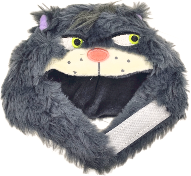 KHTOY 迪士尼寵物變裝帽, 魯斯佛 灰色, 1個