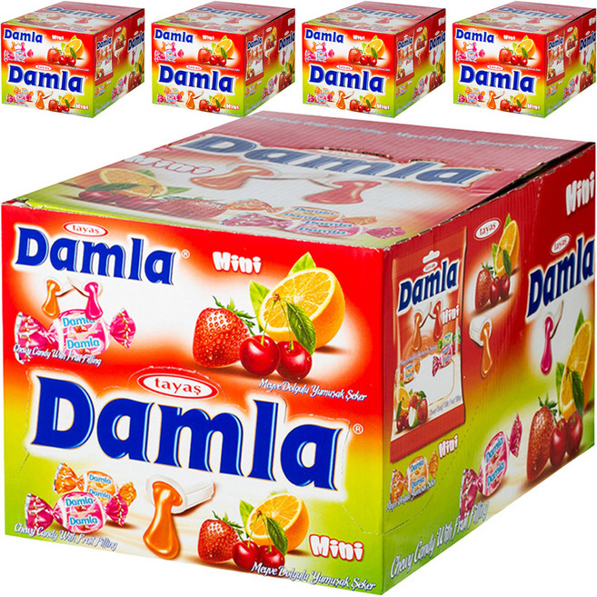 Damla 綜合水果軟糖, 40g, 120包