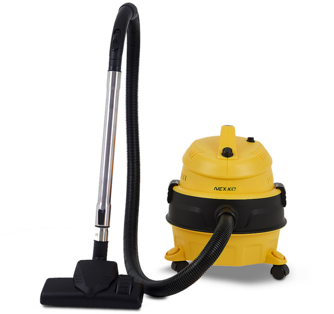 넥스코 15L 업소용 건습식 청소기, HNV-15LC, 엘로우 + 블랙
