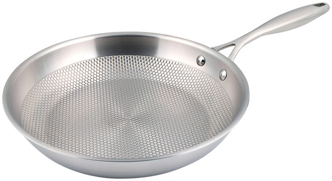 리빙글로리 마스타스타 국내생산 무연마 통5중 프라이팬, 26cm, 1개