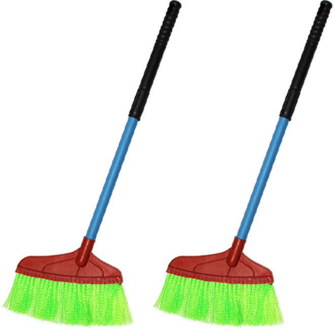 월드크린 롱 타이탄비 빗자루, 2개, 랜덤 발송