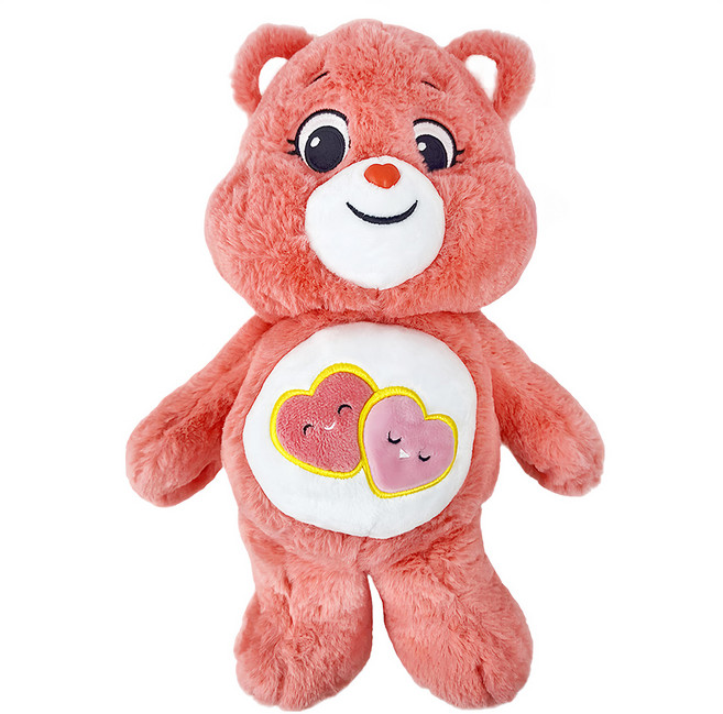 Basic Fun Care Bears 熱愛熊 eco ver 14吋, 熱愛熊 桃粉色, 1個