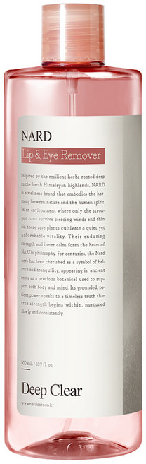 나드 딥 클리어 립 앤 아이리무버, 500ml, 1개
