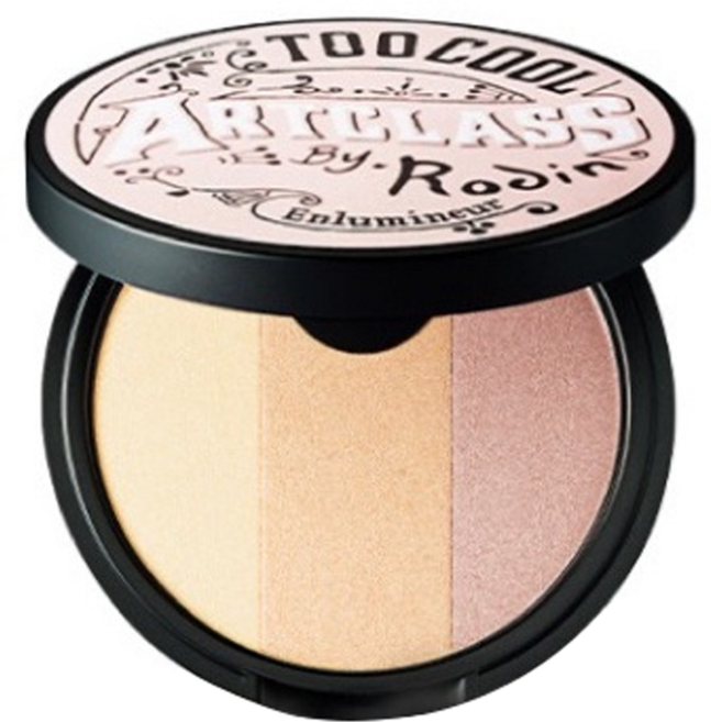 too cool for school 台灣公司貨 三色打亮粉餅, 01 Glam, 1個